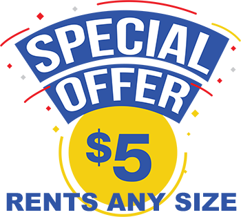special offer 5 rents any size special offer 5 rents any size